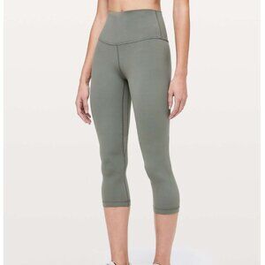 Lululemon Align Crop *21" Grey Sage